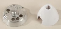 CN-Spinner Ø 45 mm, Welle 3,17 mm
