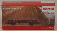 Märklin 4423 Niederbordwagen DB, Ep. IV