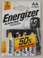 Energizer Alkaline Power Mignon AA 4er Blister