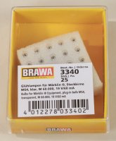 Brawa 3340 Steckbirne MS4, M 60.000, 19V/50mA, klar