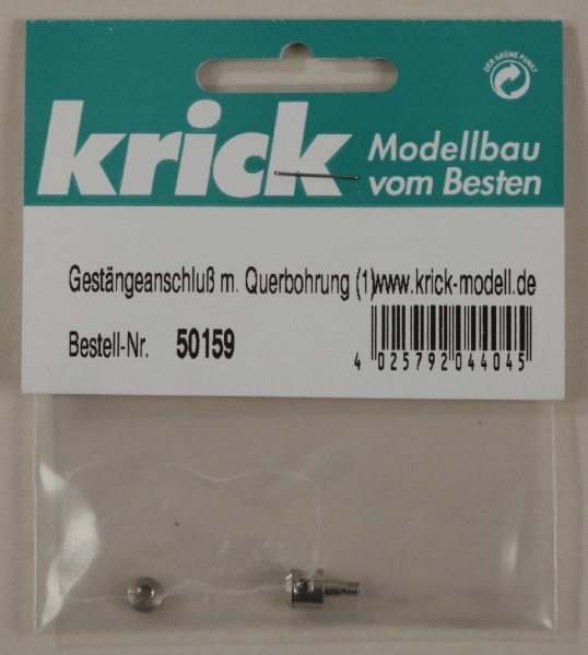 Krick 50159 Gestängeanschluss m. Querbohrung (1)