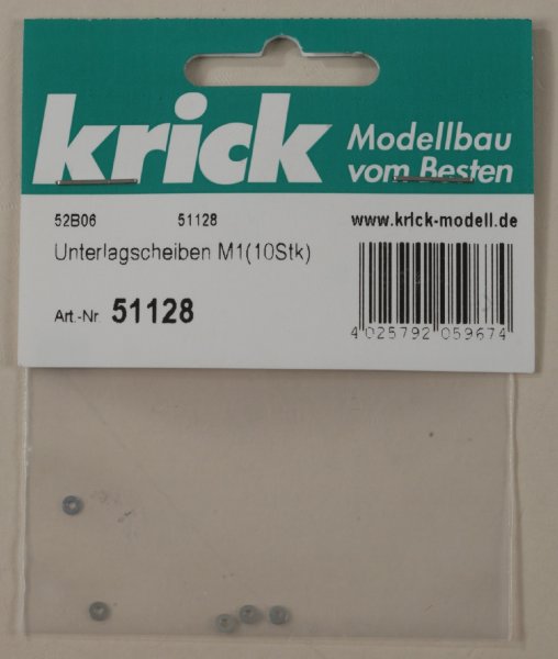Krick 51128 Unterlagscheiben M1(10Stk)