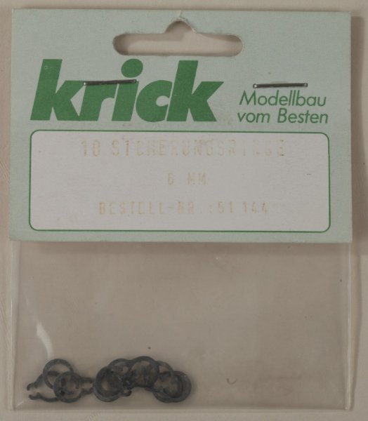 Sicherungsringe 6mm(10Stk)