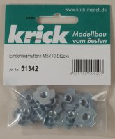 Einschlagmuttern M5 (10 Stück)
