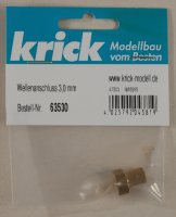 Krick 63530 Wellenanschluss 3,0 mm