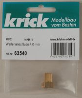 Krick 63540 Wellenanschluss 4,0 mm