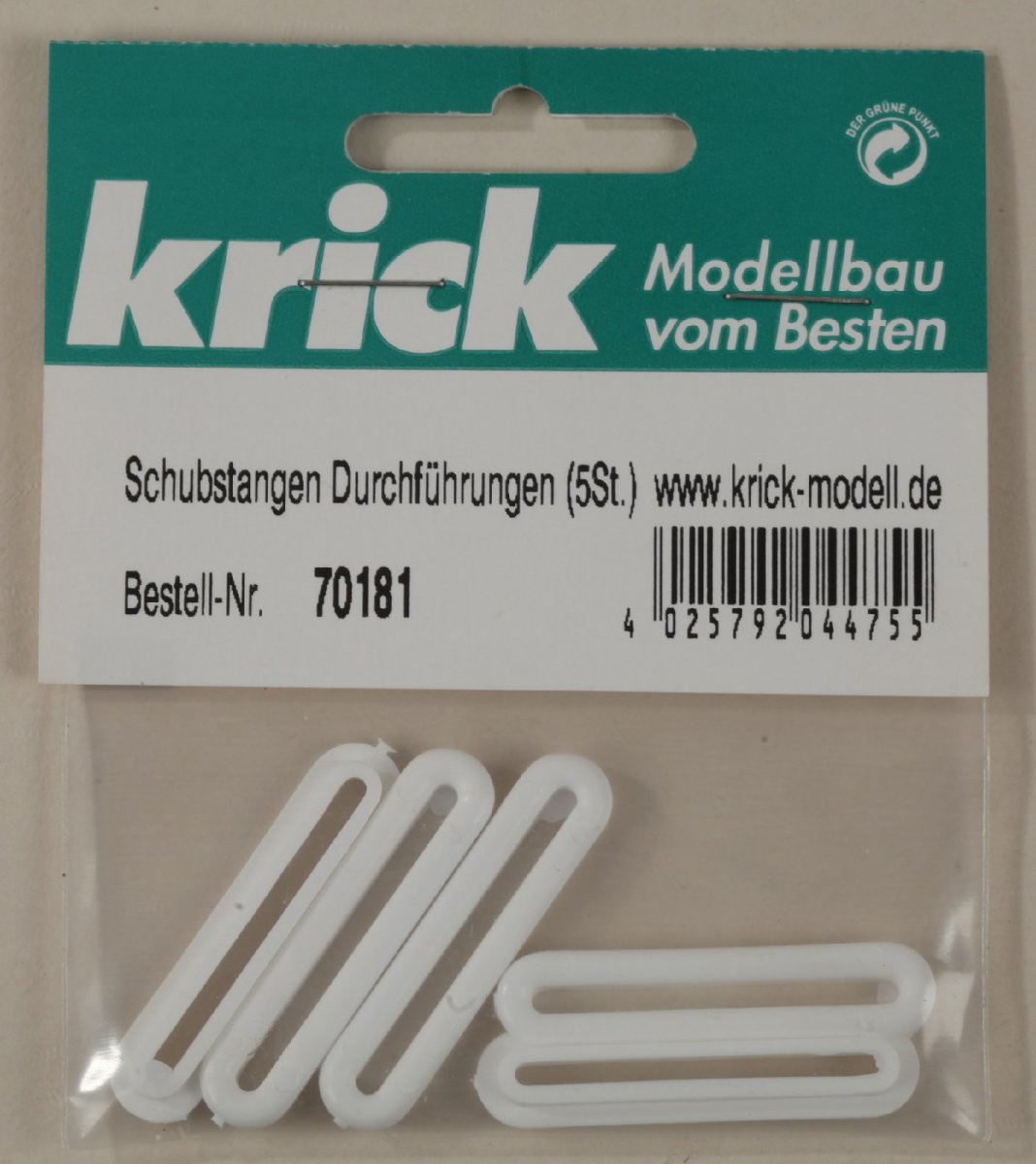 10 Stück Edelstahl Schubstangen 1,2mm & Nylon Ruderhörner - RC Modellbau Zubehör