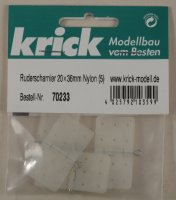 Krick 70233 Flachscharnier 18×29 mm (VE5)