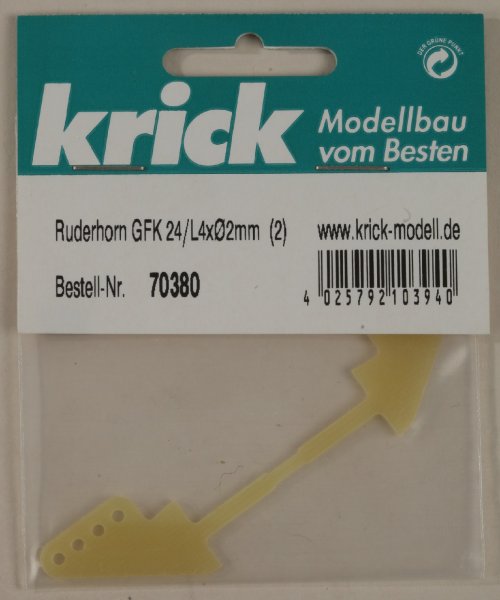 Ruderhorn GFK 24/L4xØ1,5mm  (2)