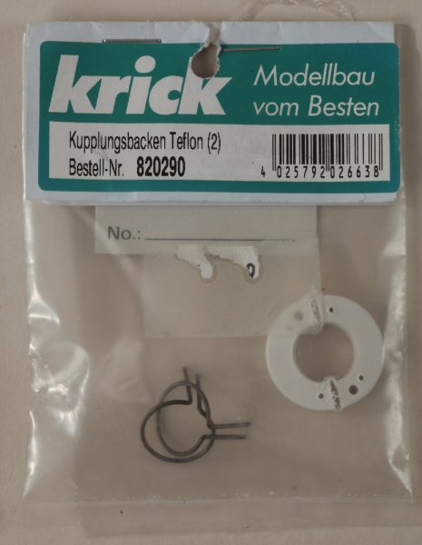 Krick 820290 Kupplungsbacken Teflon (2)