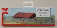 Busch 1017 Maschendrahtzaun H0