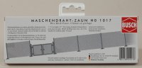 Busch 1017 Maschendrahtzaun H0