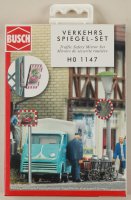 Busch 1147 Verkehrsspiegel-Set H0 1/87