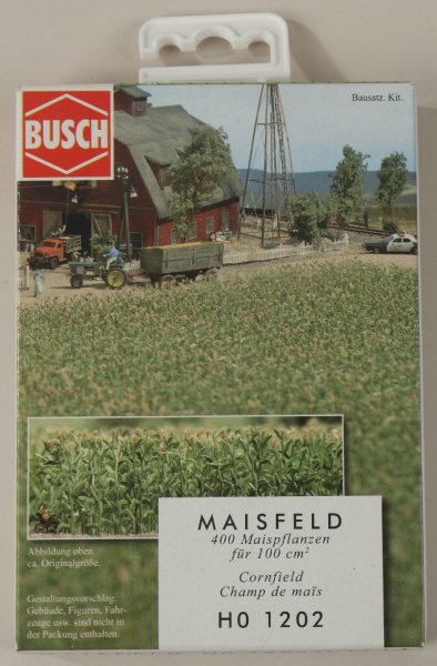 Busch 1202 Maisfeld H0