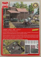 Busch 1251 Torfballen-Set/Moorleiche H0 1/87