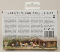 Busch 5407 Lagerfeuer & Grill H0