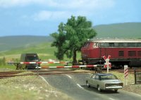 Busch 6021 Bahnübergang H0
