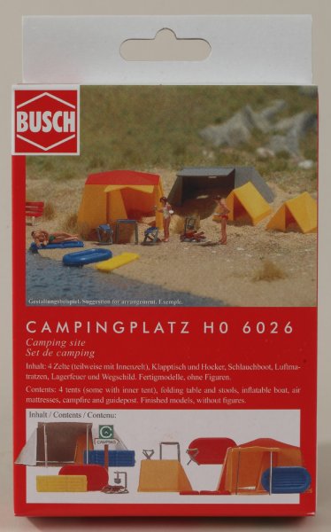 Busch 6026 Campingzelte H0