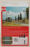 Busch 6040 Motiv-Set »Bahnübergang« H0