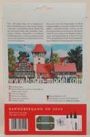 Busch 6040 Motiv-Set »Bahnübergang« H0