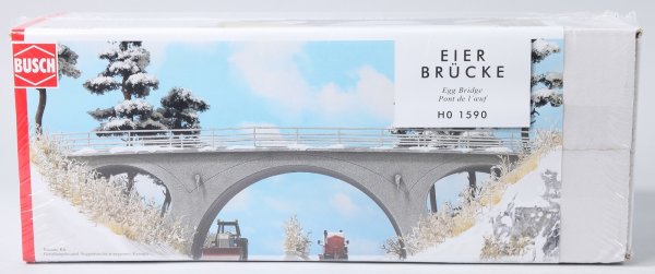 Busch 1590 Eierbrücke H0