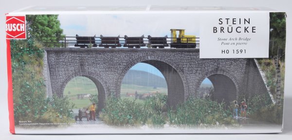 Busch 1591 Steinbrücke H0