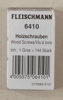 Fleischmann 6410 Holz-Schrauben groß ca. 144 Stück
