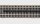 Fleischmann 6412 Flexible Zahnstange für PROFI-Gleis L200 mm