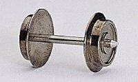 Fleischmann 6561 Radsatz 25 mm un.isoliert