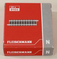 Fleischmann 9103 Gleis gerade 55,5 mm = 1/2