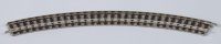 Gleis gebogen Radius 1 = 192 mm 45°