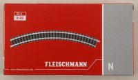 Gleis gebogen Radius 1 = 192 mm 45°