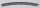 Gleis gebogen Radius 1 = 192 mm 45°