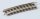 Gleis gebogen Radius 1 = 192 mm 15°