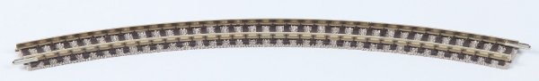 Gleis gebogen Radius 2 = 225,6 mm 45°