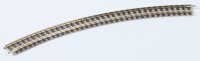 Gleis gebogen Radius 2 = 225,6 mm 45°