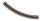 Gleis gebogen Radius 2 = 225,6 mm 45°