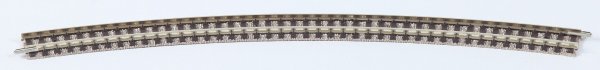 Gleis gebogen Radius 3 = 396,4 mm 30°