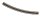 Gleis gebogen Radius 3 = 396,4 mm 30°
