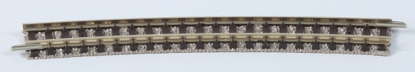Gleis gebogen Radius 3 = 396,4 mm 15°