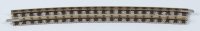 Gleis gebogen Radius 4 = 430 mm 15°