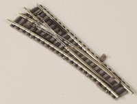 Hand-Weiche links 111 mm R4 = 430 mm polarisiert