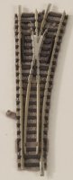 Hand-Weiche links 111 mm R4 = 430 mm polarisiert