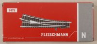 Fleischmann 9179 Hand-Weiche rechts 111 mm R4 = 430 mm pol.