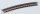 Gleisbogen R2 R 228,2 mm 24°