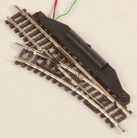 Elektro-Weiche 24° 104,2 mm links