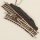 Elektro-Weiche 24° 104,2 mm links