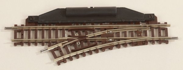 Hand-Weiche 24° 104,2 mm links