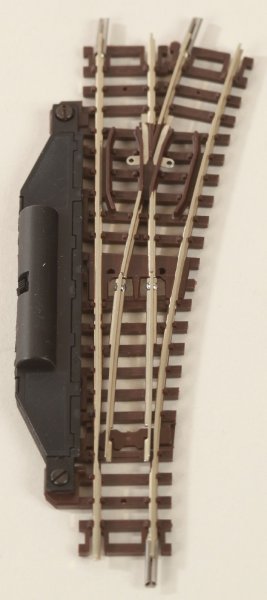 Hand-Weiche15° 112,6 mm rechts