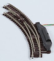 Elektrobogen-Weiche R1 und R2 links